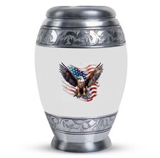 Eagle Tribute Custom Urn - A Personalized Touch for Memorial picture