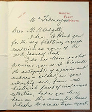 Major-General C. L. Gregory (1870-1944) Signed Letter RE: March to Damascus picture