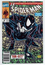 Spider-Man #13 Newsstand FN+ 6.5 McFarlane Homage Key Issue picture