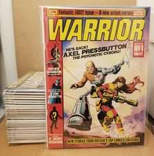 WARRIOR MAGAZINE #1-26 + MARVELMAN SPECIAL FULL RUN SET (FN-VF) 1982 ALAN MOORE picture
