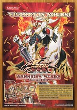 2008 Yu-Gi-Oh 5D's Warriors' Strike TCG Trading Cards Print Ad/Poster Game Art picture