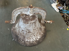 Antique American Casting Circ. 1900 Bell From School House Large 22 Inch picture