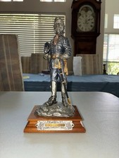 Chilmark “George A. Custer” Civil War FJ Barnum Pewter Sculpture #119/950. picture