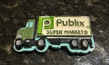 Publix Semi Tractor Trailer Ceramic Resin Magnet Super Rare picture