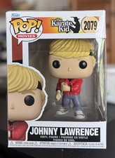 Funko POP Movies: JOHNNY LAWRENCE #2079 The Karate Kid w/Protector IN HAND picture