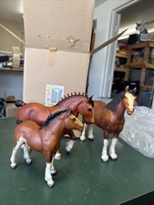 Vintage Breyer JC Penny # 8034 Clydesdale Family Set ORIGINAL BOX picture