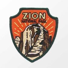 Zion National Park  Patch Iron-On Applique Souvenir Gift picture
