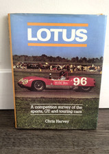 Lotus Competition Survey Of The Sports GT Touring Cars Book Chris Harvey 1980 picture