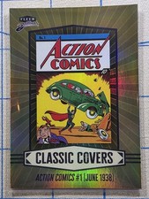 Fleer Brilliants Superman - Action Comics #1 (1938) CC-1 - Classic Covers - Card picture