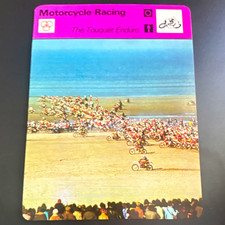 Edito-Service S.A. Geneva 1977 Motorcycle Racing The Touquet Enduro Card picture