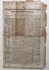 1832 Anti-Masonic Newspaper – Bucks County Republican & Anti-Masonic picture