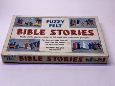 Vintage Fuzzy Felt Bible Stories 1961 Play/Teaching Set Allan Industries, LTD. picture