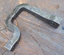 UNUSUAL 4.7LB FORGED VISE MOUNTED STAKE / HARDY HOLDER TINSMITH BLACKSMITH ANVIL picture