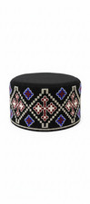 Georgian Khevsurian Embroidered Orthodox Skufia Hat with Christian Crosses picture