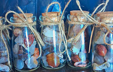 EARTH2ART/All Stones in Jars are PIcked, Carved, Tumbled,and Polished By Myself picture