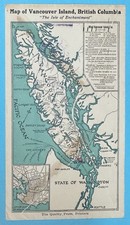 Canada, Scott #238 Strip of 3 Used on 1940 Vancouver Island Advertising Cover picture