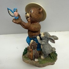 Hamilton Collection Little Smokey & Pals Friendship Lifts the Heart Figure -READ picture