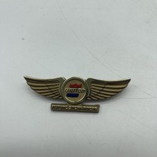 Vintage United Airlines Wings - Future Stewardess Pin Chest Pin picture
