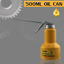 Oiler Can Pump Oil 500ML Metal High Pressure Lubrication Bottle Manual Oil Gun picture