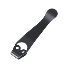 Black Titanium Deep Carry Pocket Clip For Spyderco PM2 Manix Delica ..More  TD picture