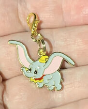 Gold Dumbo The Elephant Charm Zipper Pull & Keychain Add On Clip picture
