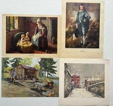 4 Vintage 1940s Mead Johnson Abbott Art Prints Pharmaceutical Advertising picture