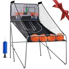 Foldable Electronic Dual Basketball Arcade Game,Double Shot 2Player,8 Game Op... picture