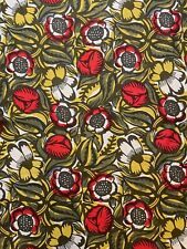 CHRISTOPHER FARR La Foret berry Raoul Dufy printed linen England 2+ yards new picture
