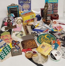 LARGE LOT- Vintage Collectibles-Junk Drawer Clean-Out-Vintage Gifts-Curios picture