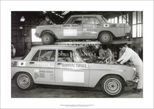 Toyota Crown S40 Art Print – Ampol Trial 1964 – AMI Built – 42 x 29 cm 16