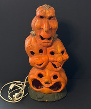 Vtg 1995 Trendmasters Casper Ghostly Trio Stacked Pumpkin Light Halloween 18