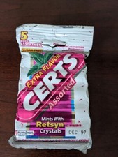 Certs sugar free vintage assorted 5 pack New Unopened picture