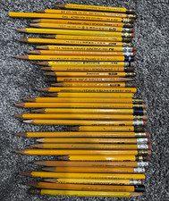 Vintage Pencil Lot of 34 - Dixon Ticonderoga, Mongol, Venus Velvet picture