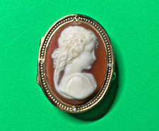 VINTAGE ESTEE LAUDER SOLID PERFUME CAMEO COMPACT ~ As Is picture