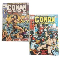 ⚔️Conan the Barbarian #1 & 2 Marvel Comics 1970 - 1st Appearance High Grade ⚔️ picture