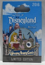 Disney DLR 2016 A Piece of History Sleeping Beauty Castle Aurora LE Pin picture