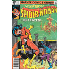Spider-Woman (1978 series) #23 Newsstand in Fine condition. Marvel comics [a, picture