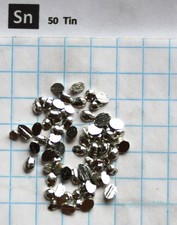 10 gram 99.95% Tin metal element 50 sample picture