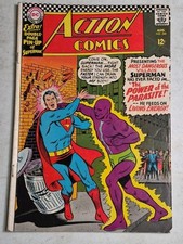 Action Comics #340 (DC, Aug. 1966) Superman pin-up, Parasite Debut, Supergirl  picture