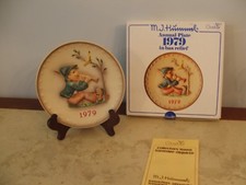 vintage 1979 MJ hummel annual plate Singing Lesson Goebel picture