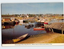 Postcard Glace Bay Town and Harbour Cape Breton Nova Scotia Canada North America picture