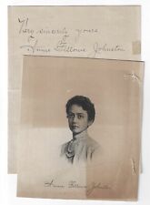 Autograph Signature & Portrait Little Colonel Author Annie Fellows Johnston picture