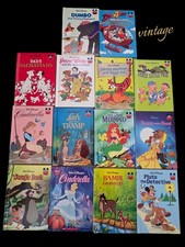 Vintage Disney Children's Books Collection lot 14 rare hardback picture