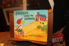 1997 Froggy Goes to School Jonathon London Scholastic Paperback picture