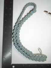 Vintage Original c1950's US Army Infantry INTERWOVEN Blue Shoulder Cord picture