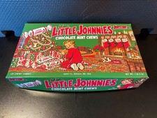 1959 Little Johnnies Chocolate Mint Chews (inspired) - Custom design display box picture