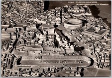 Roma ~ Plastico Dell'ureb (Museu Della Civilta Romana) Real Photo RPPC Postcard picture
