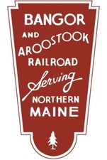 Bangor & Aroostook Railroad DIECUT NEW 28