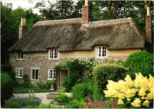Thomas Hardy's Birthplace - Higher Bockhampton, Dorchester, Dorset Postcard picture