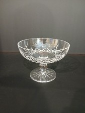 Vintage Waterford Crystal Lismore Footed Compote Bowl Candy Dish  picture